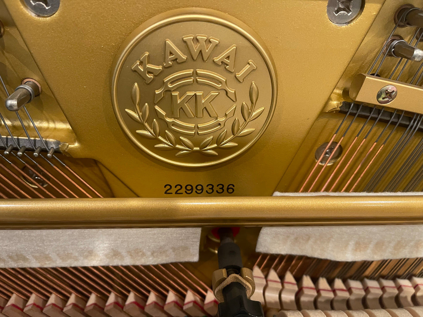 Built in 2000 Japan Kawai 48” upright piano