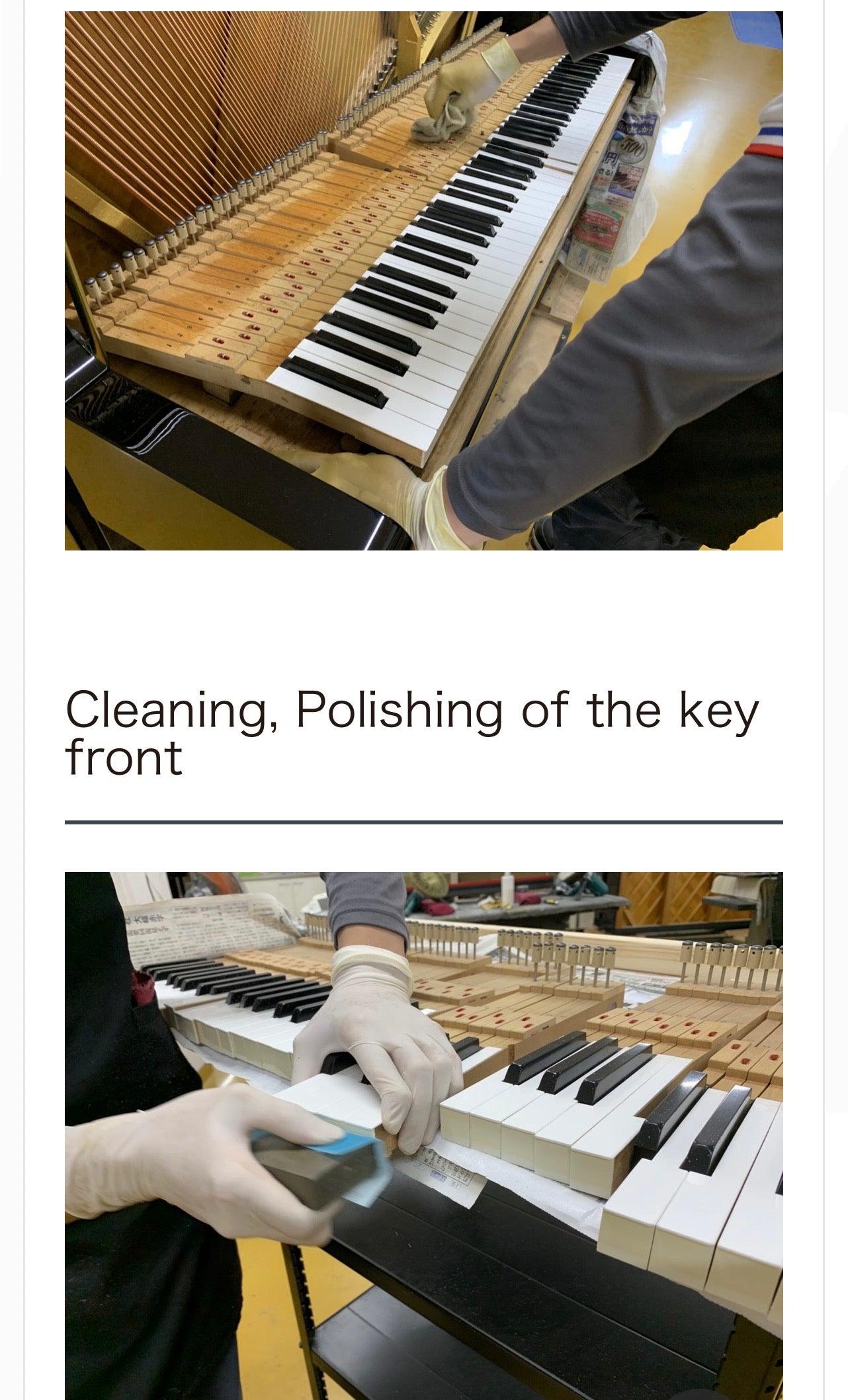 Refurbished Piano Information