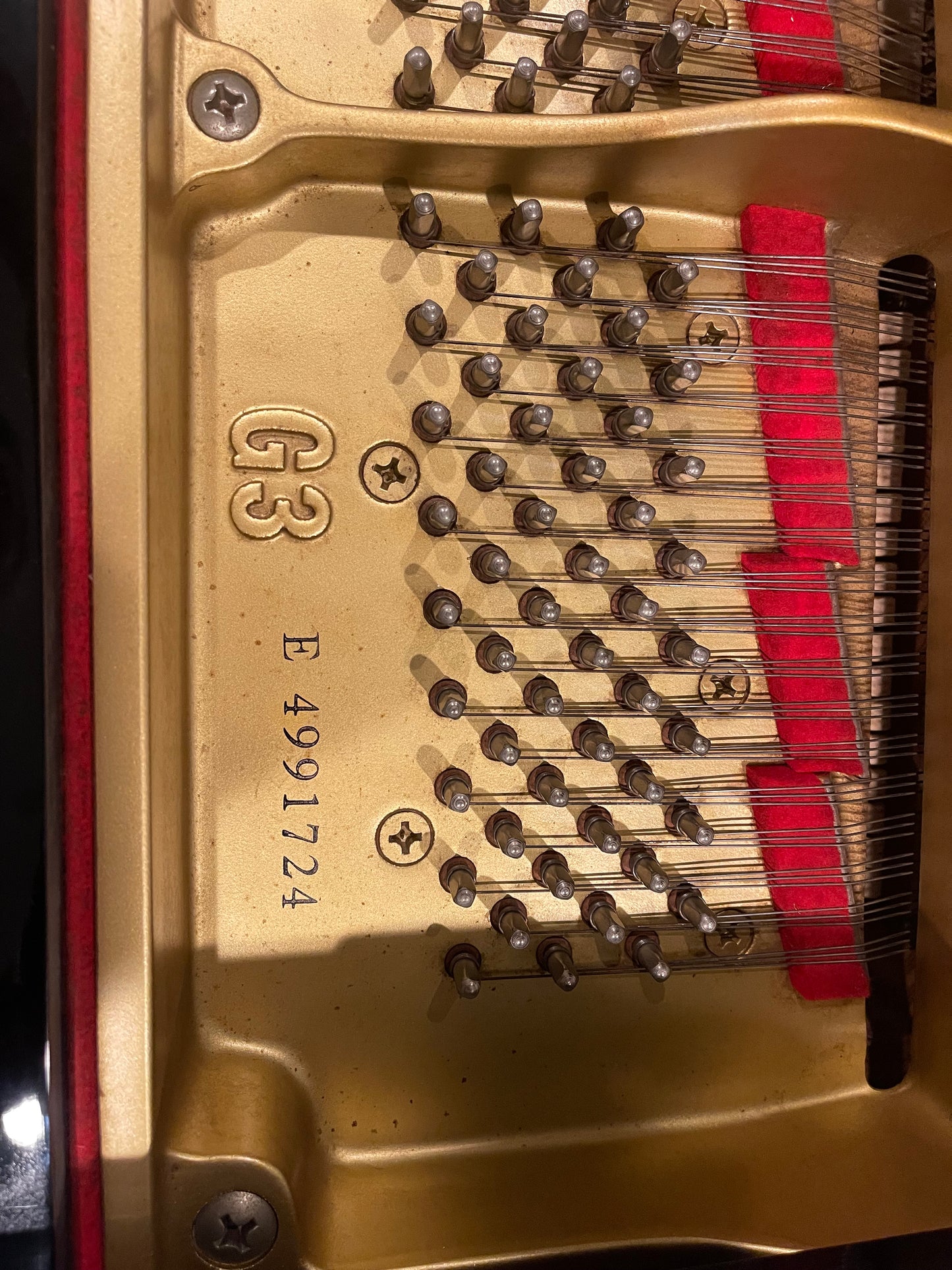 1992 Yamaha G3 grand piano
