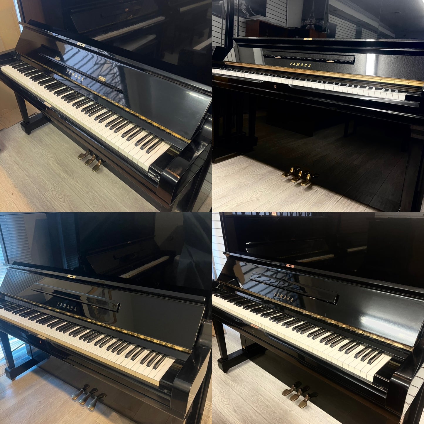 Yamaha and Kawai pianos